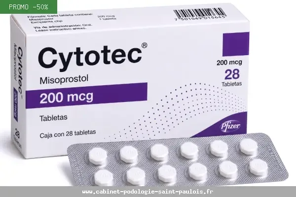Cytotec 200mcg: 0,68€/comprimé — Réservez en ligne
